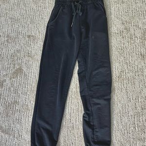 S Comfortable Black Streetwear Sweatpants
